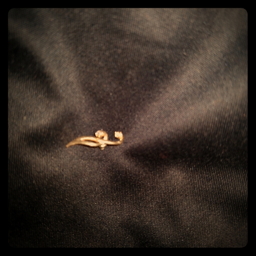 14 kt. Gold,Diamond, Nail Art!